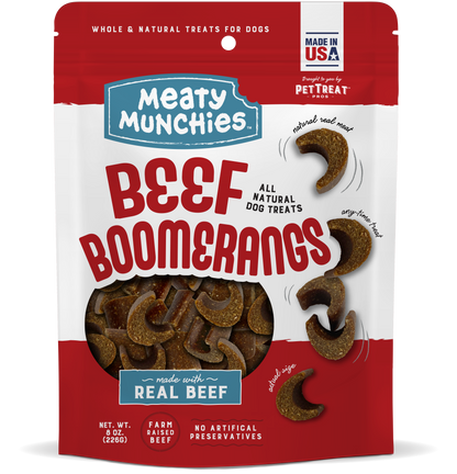 Meaty Munchies- Beef Boomerangs